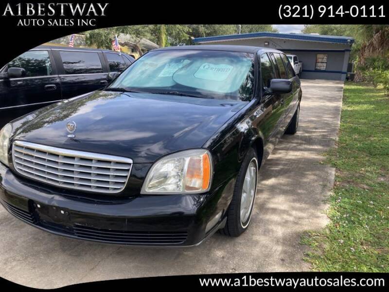 2002 Cadillac Deville Professional for sale at A1 Bestway Auto Sales Inc in West Melbourne FL