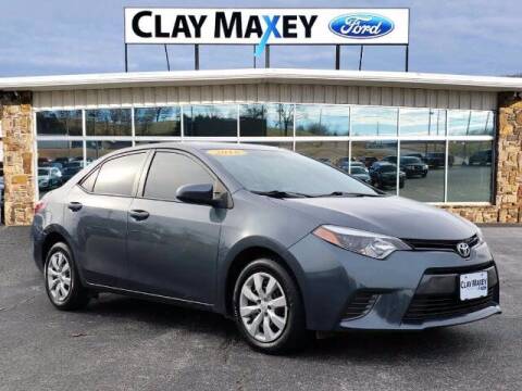 2016 Toyota Corolla for sale at Clay Maxey Ford of Harrison in Harrison AR