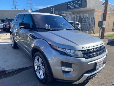 2012 Land Rover Range Rover Evoque for sale at West Coast Motor Sports in North Hollywood CA