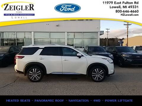 2022 Nissan Pathfinder for sale at Zeigler Ford of Plainwell- Jeff Bishop - Zeigler Ford of Lowell in Lowell MI