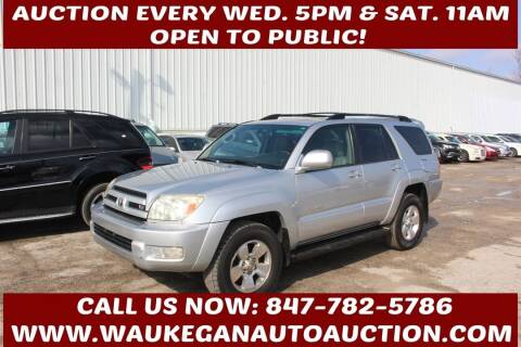 2005 Toyota 4Runner for sale at Waukegan Auto Auction in Waukegan IL