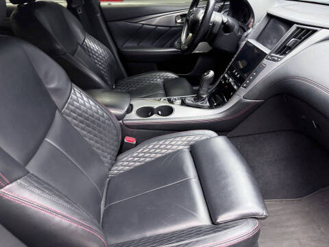 2018 Infiniti Q50 Red Sport 400