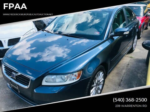 2009 Volvo S40 for sale at FPAA in Fredericksburg VA