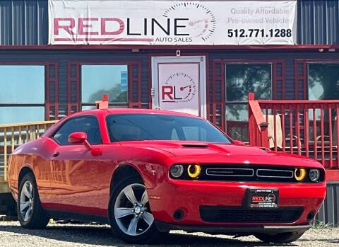 2015 Dodge Challenger for sale at REDLINE AUTO SALES LLC in Cedar Creek TX