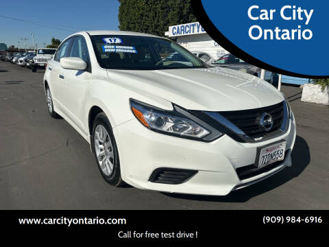 2017 Nissan Altima for sale at Car City Ontario in Ontario CA