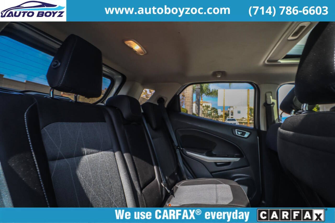 2018 Ford EcoSport for sale at Auto Boyz in Garden Grove, CA