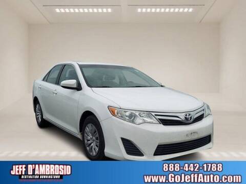 2013 Toyota Camry for sale at Jeff D'Ambrosio Auto Group in Downingtown PA