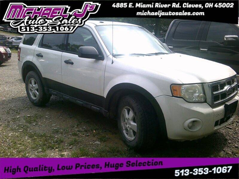 2010 Ford Escape for sale at MICHAEL J'S AUTO SALES in Cleves OH