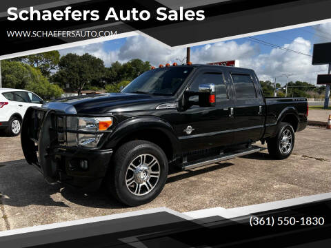 2015 Ford F-250 Super Duty for sale at Schaefers Auto Sales in Victoria TX