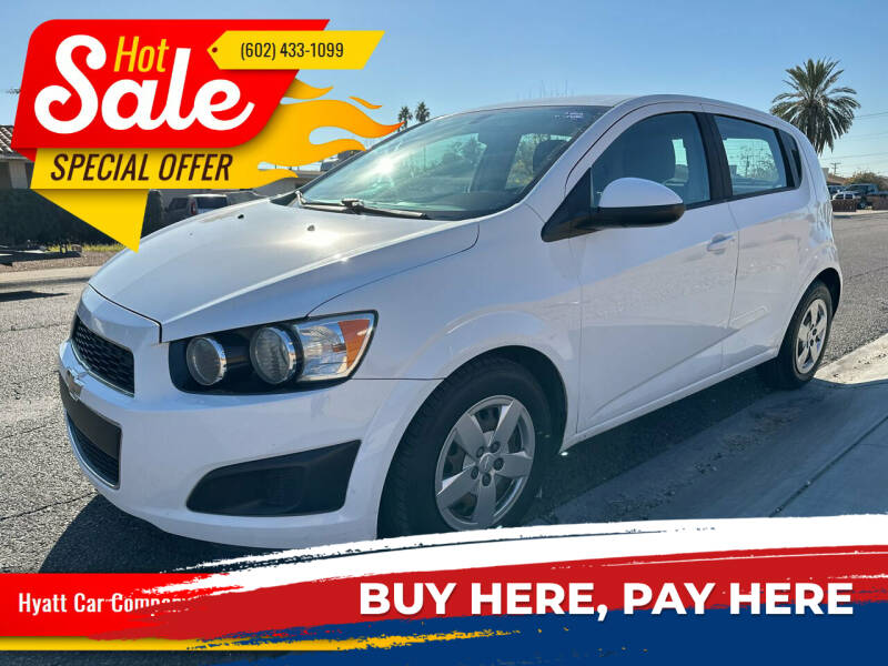 2016 Chevrolet Sonic for sale at Hyatt Car Company in Phoenix AZ