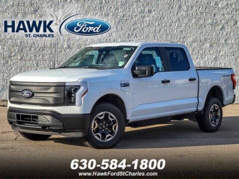 2024 Ford F-150 Lightning for sale at Hawk Ford of St. Charles in Saint Charles IL