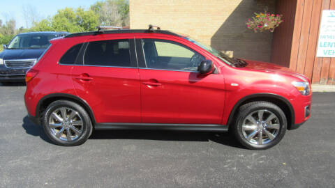 2013 Mitsubishi Outlander Sport for sale at LENTZ USED VEHICLES INC in Waldo WI