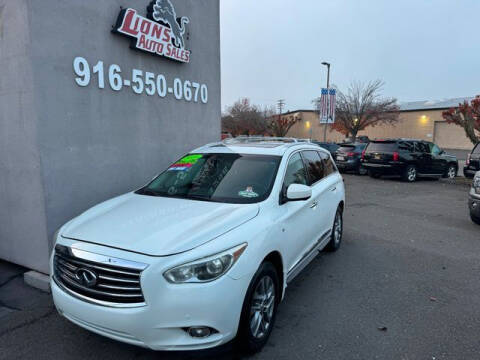 2014 Infiniti QX60 for sale at LIONS AUTO SALES in Sacramento CA