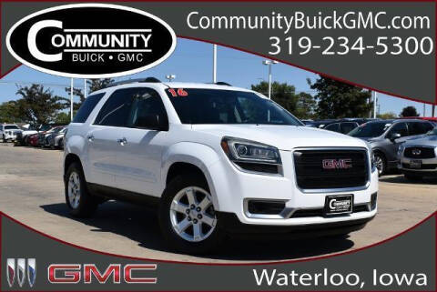 2016 GMC Acadia for sale at Community Buick GMC in Waterloo IA