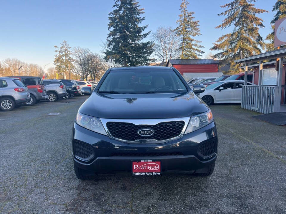 2013 Kia Sorento for sale at PLATINUM AUTO SALES INC in Lacey, WA