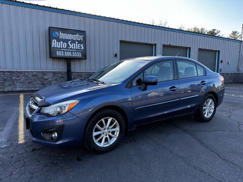 2013 Subaru Impreza for sale at Innovative Auto Sales in Hooksett NH
