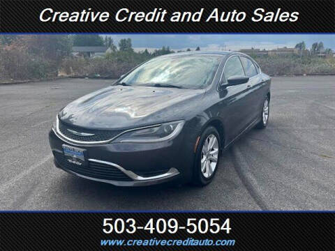 2015 Chrysler 200 for sale at Creative Credit & Auto Sales in Salem OR