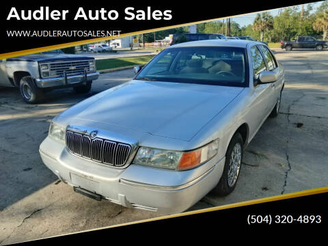 1998 Mercury Grand Marquis for sale at Audler Auto Sales in Slidell LA