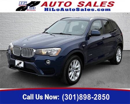 2017 BMW X3 xDrive28i