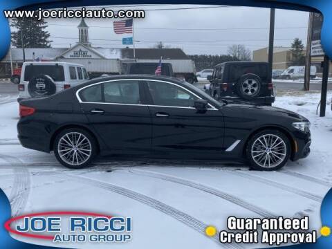 2018 BMW 5 Series for sale at JOE RICCI AUTOMOTIVE in Clinton Township MI