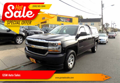 2016 Chevrolet Silverado 1500 for sale at GSM Auto Sales in Linden NJ