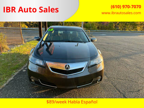 2013 Acura TL for sale at IBR Auto Sales in Pottstown PA