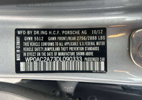 2013 Porsche Panamera Turbo