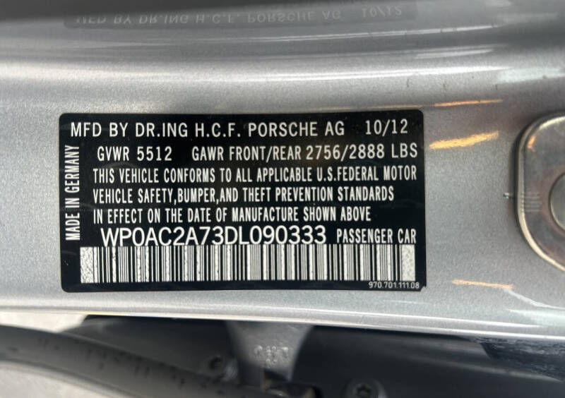 2013 Porsche Panamera Turbo