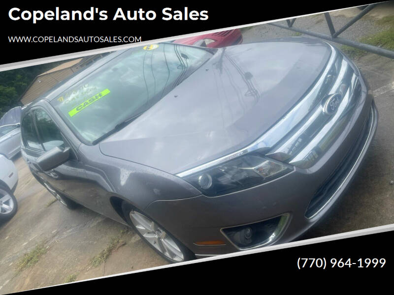 2010 Ford Fusion for sale at Copeland's Auto Sales in Union City GA
