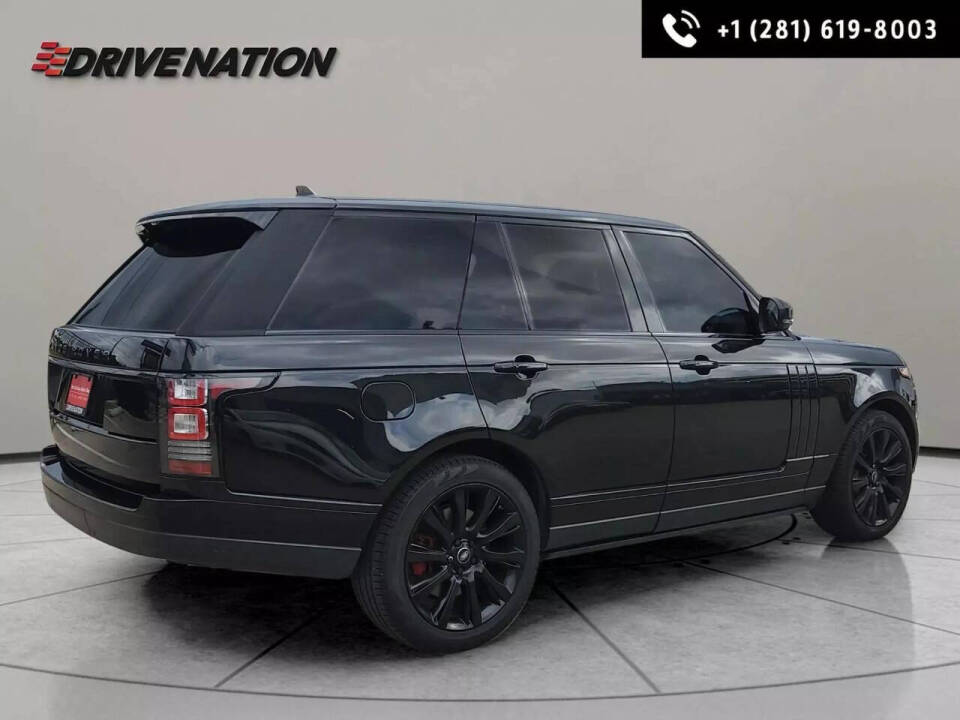 2015 Land Rover Range Rover for sale at Drive Nation in Houston, TX