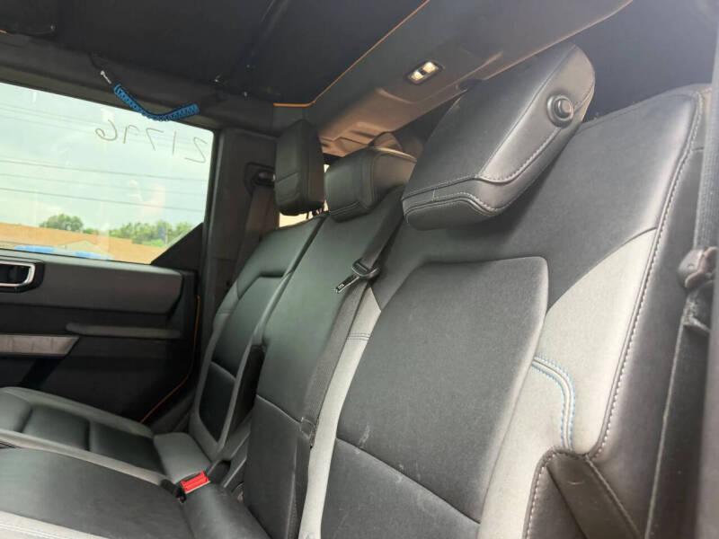 2022 Ford Bronco Black Diamond Advanced