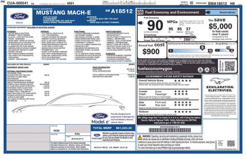 2025 Ford Mustang Mach-E GT