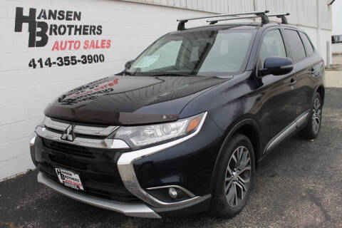 2018 Mitsubishi Outlander for sale at HANSEN BROTHERS AUTO SALES in Milwaukee WI