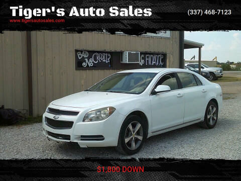2011 Chevrolet Malibu for sale at Tiger's Auto Sales in Mamou LA