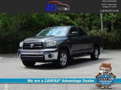 2011 Toyota Tundra for sale at Zed Motors in Raleigh NC