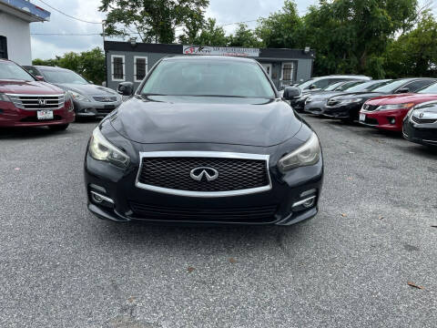 2014 Infiniti Q50 for sale at Sincere Motors LLC in Baltimore MD