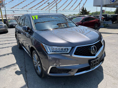 2017 Acura MDX for sale at I-80 Auto Sales in Hazel Crest IL