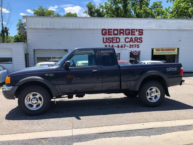 2001 Ford Ranger for sale at George's Used Cars Inc in Orbisonia PA