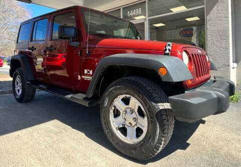 2008 Jeep Wrangler Unlimited for sale at 4 Wheels Auto Sales in Ashland VA