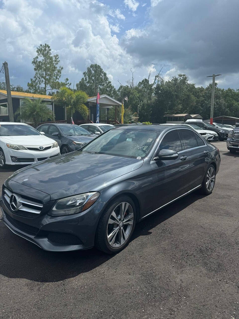 2015 Mercedes-Benz C-Class for sale at PLANTATION MOTORS in Tampa, FL