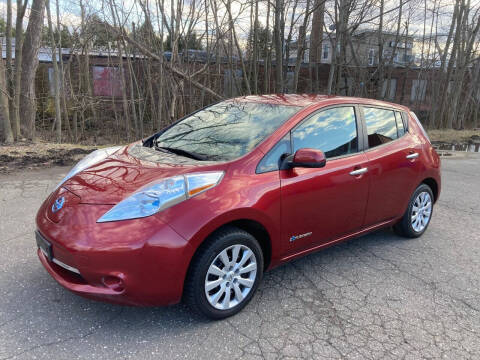 2013 Nissan LEAF for sale at ENFIELD STREET AUTO SALES in Enfield CT