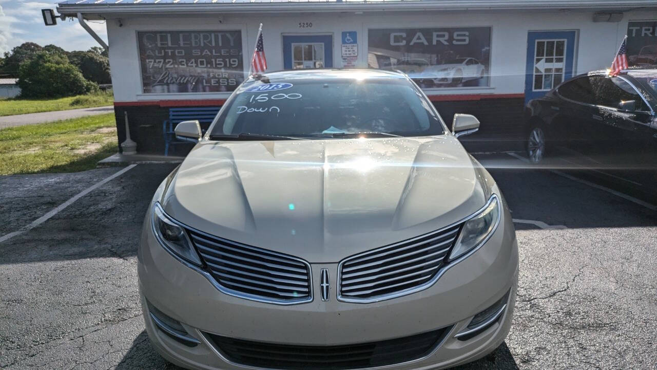 2015 Lincoln MKZ for sale at Celebrity Auto Sales in Fort Pierce, FL