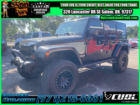 2012 Jeep Wrangler Unlimited for sale at Universal Auto Sales in Salem OR