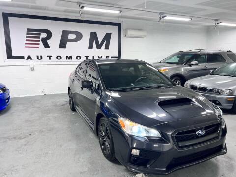 2016 Subaru WRX for sale at RPM Automotive LLC in Portland OR