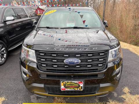 2017 Ford Explorer for sale at East Coast Automotive Inc. in Essex MD
