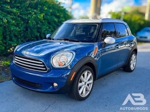 2012 MINI Cooper Countryman for sale at AUTO BURGOS in Hollywood FL