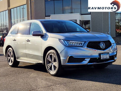 2019 Acura MDX for sale at RAVMOTORS - CRYSTAL in Crystal MN