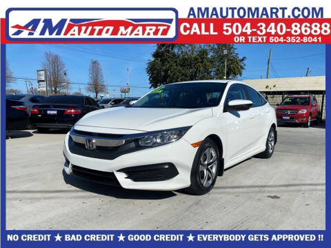 2017 Honda Civic for sale at AM Auto Mart Marrero LLC in Marrero LA