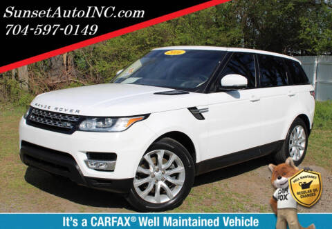 2016 Land Rover Range Rover Sport for sale at Sunset Auto in Charlotte NC