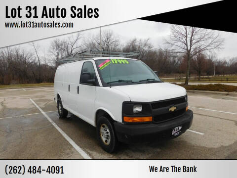 2013 Chevrolet Express Cargo for sale at Lot 31 Auto Sales in Kenosha WI